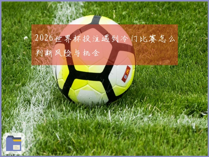 2026世界杯投注遇到冷门比赛怎么判断风险与机会